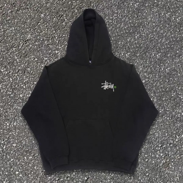 Stussy ステューシーハイブランド子供プルオーバーパーカー偽物ブランドメンズトレーナー裏起毛スウェット偽物 男女兼用メンズ 親子服 コピー90-160 M-2XL