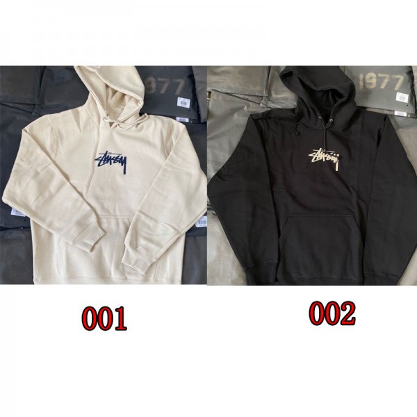 Stussy ステューシーブランド子供パーカー コピーハイブランド秋冬服パーカーメンズ 服 コピー 裏起毛トレーナースウェット 親子パーカー100-160 M-3XL