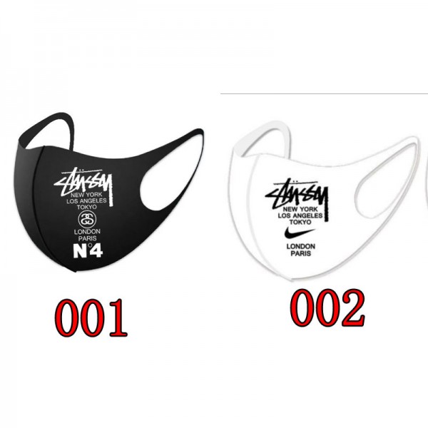 Stussy ステューシーハイブランド洗えるマスク通販大人 おしゃれマスク ブランド芸能人 マスクブランド3D立体マスク 大人