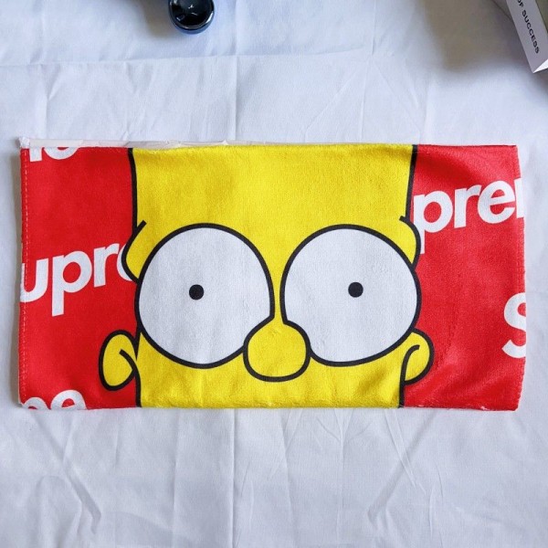 Supreme シュプリーム人気 ビーチタオル軽量ブランド速乾タオル男女兼用メンズフェイスタオル 運動タオルハイブランドシャワータオル 大幅 2色 吸水タオル 35 *75cm+70*140cm