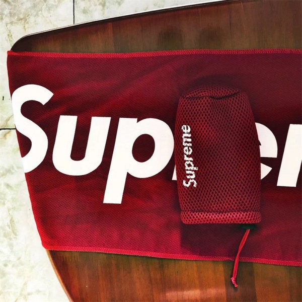 Supreme シュプリーム人気 ビーチタオル軽量ブランド速乾タオル男女兼用メンズフェイスタオル 運動タオルハイブランドシャワータオル 大幅 吸水タオル