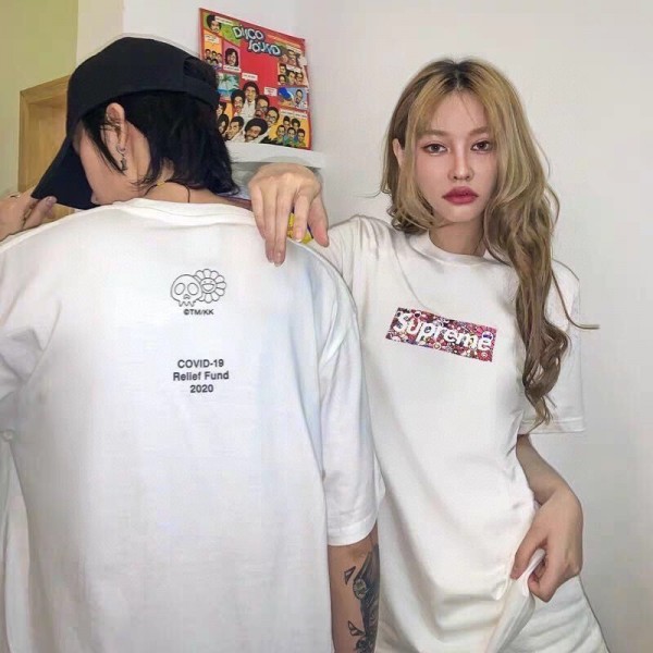 Supreme シュプリームハイブランドtシャツ偽物レディースメンズブランドtシャツ上着カジュアル S - 2XL ハイブランド半袖tシャツ男女兼用tシャツ ユニセック ブランド
