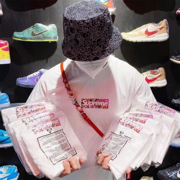 Supreme シュプリームハイブランドtシャツ偽物レディースメンズブランドtシャツ上着カジュアル S - 2XL ハイブランド半袖tシャツ男女兼用tシャツ ユニセック ブランド