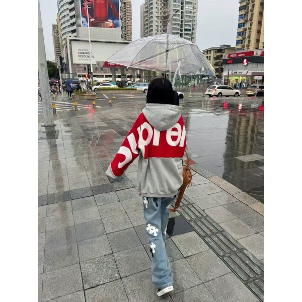 Supreme シュプリームブランドパーカー 裏起毛 コピーレディースメンズプルオーバーブランド厚手スウェット上着ゆったりメンズ 服 コピー M-2XL