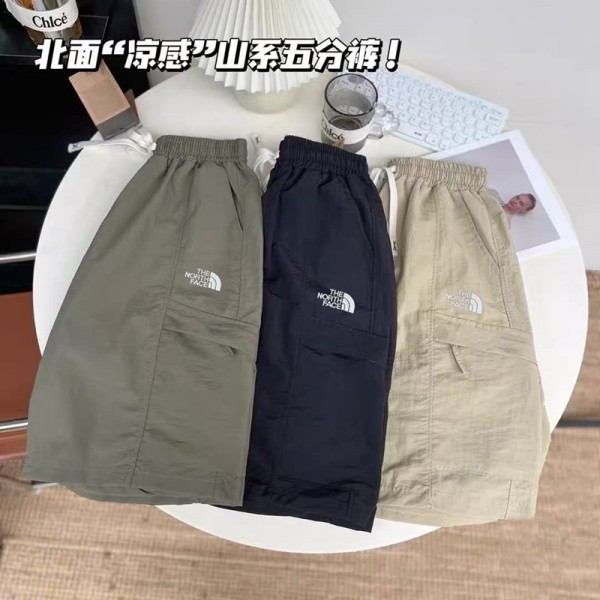 ザノースフェイスカーゴパンツ 5分丈 メンズ The North Faceハーフパンツ レディース M-4XL 半ズボン ショートパンツ 速乾 ゆったり クロップドパンツ アウトドア ボトムス スウェットパンツ カジュアル 無地 コットン ズボン ゆったり 春夏