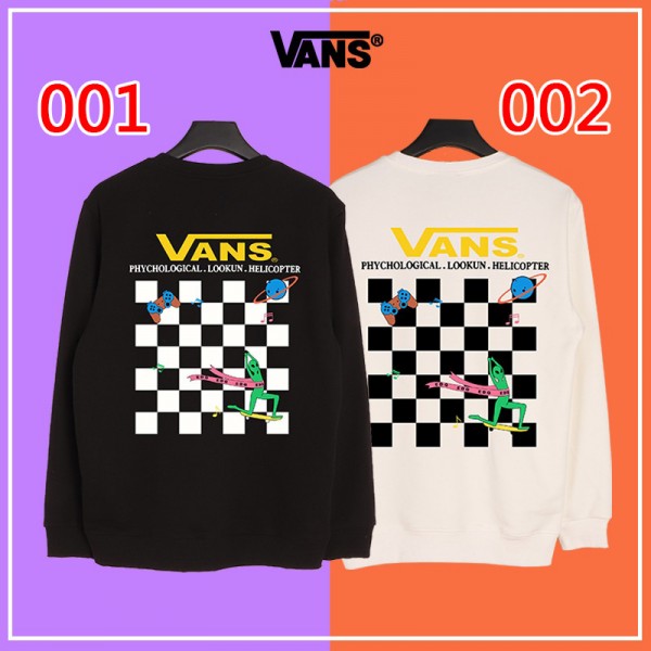 ヴァンズブランドプルオーバーファッション 男女兼用 パーカー VANS 大きいサイズ ゆったり やわらか トレーナー 厚手 薄手 選び 秋冬服 カジュアル 肌に優しい スウェット 上着