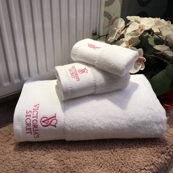 ヴィクトリアズ・シークレット ブランド綿タオル男女兼用 Victoria’s Secret フェイスタオル 運動タオルブランドバスタオル ハンドタオル 耐洗濯フェイスタオル ブランド 人気
