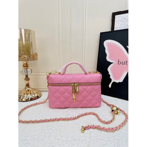 Ysl イヴサンローランハイブランドボックスバッグ 斜め掛けカバン ハイブランド肩掛けバッグ ブランドショルダーバッグ 男女兼用 レディースメンズバッグ ブランド カジュアル