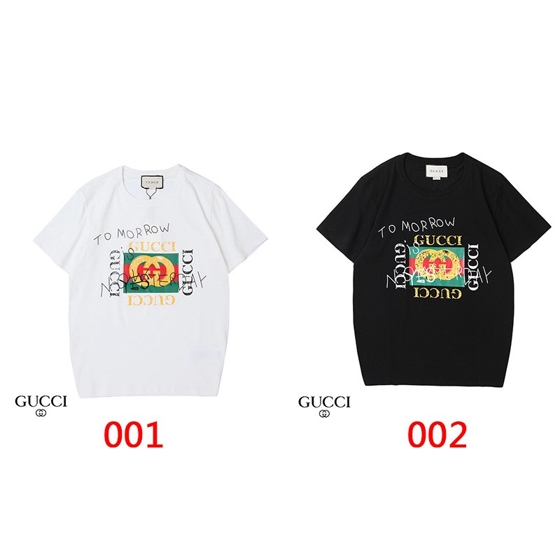 ハイブランド グッチ/Gucci Tシャツ原宿系ファッション Tシャツ