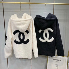 小香風 ジッパー コート帽子付きレディース向け CHANEL