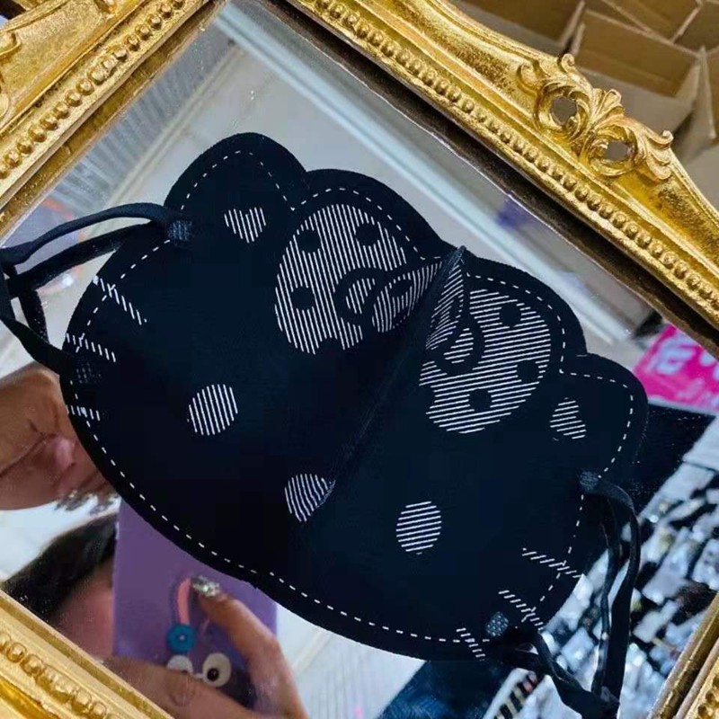 Ladys HelloKitty Reusable Washable Luxury Brand Handmade Cloth Mask Breathable Corona Virus Prevetion 3D