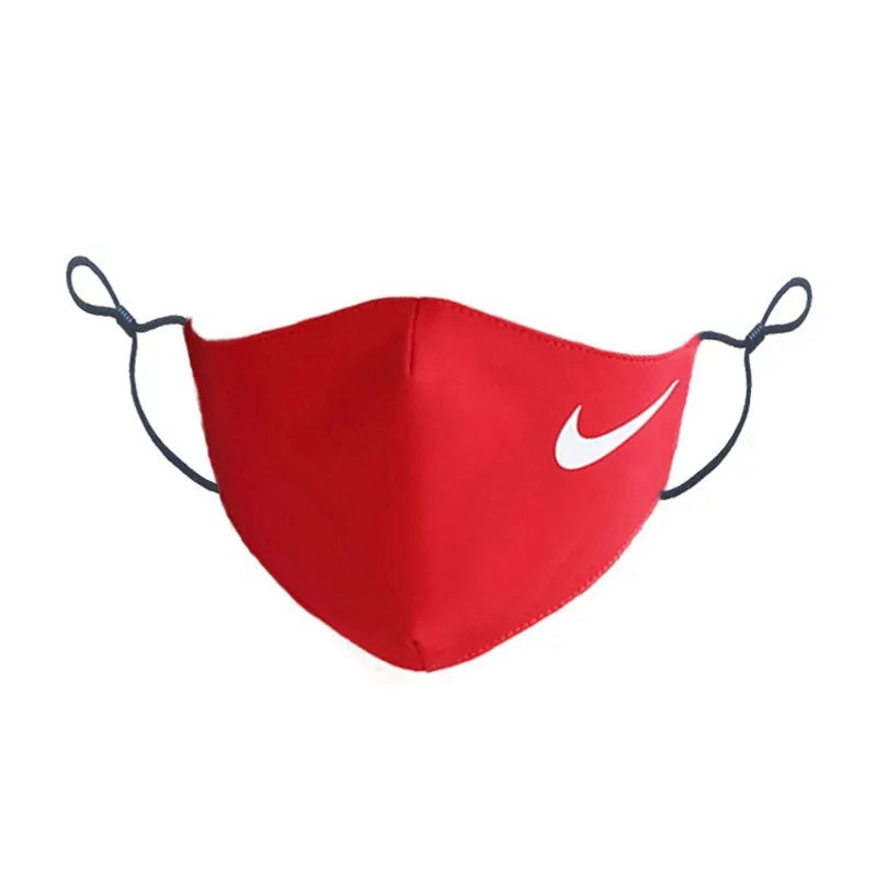 High Brand Supreme Mask Puma NY Champion Nike Washable Cloth Red 3D Reusable Kids Adults Sport Masks