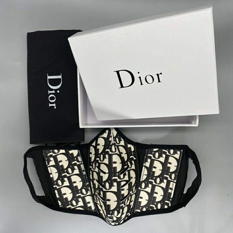 Dior/ディオール ハイブランドマスク パロディ 洗える 秋冬向けマスク