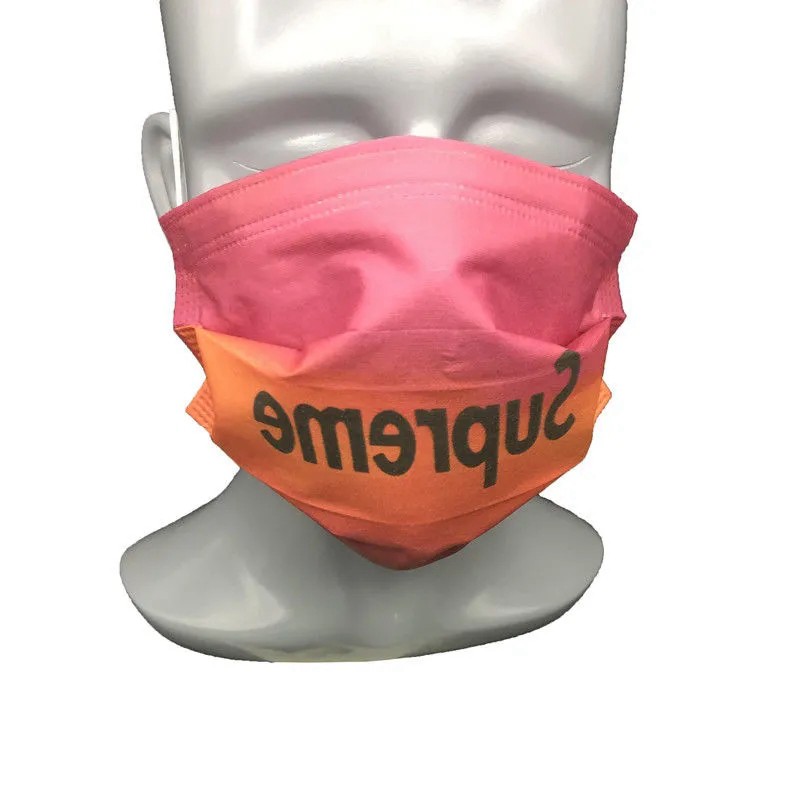 UVカット 不織布マスク 男女兼用 使い捨て カラー マスク