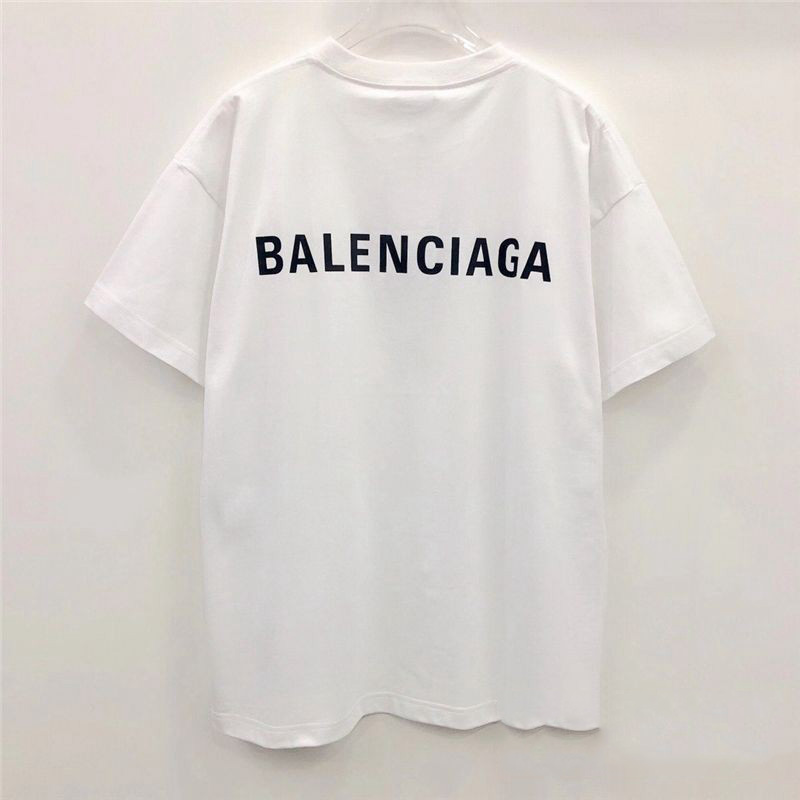 カジュアルBalenciaga英字ロゴtシャツ