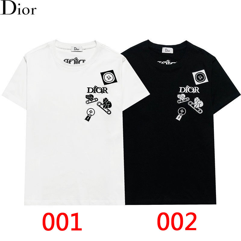 Diorファッション男女同型ｔシャツ