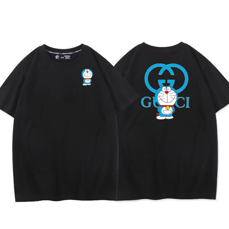 カジュアル丸首Ｔシャツドラえもん連名