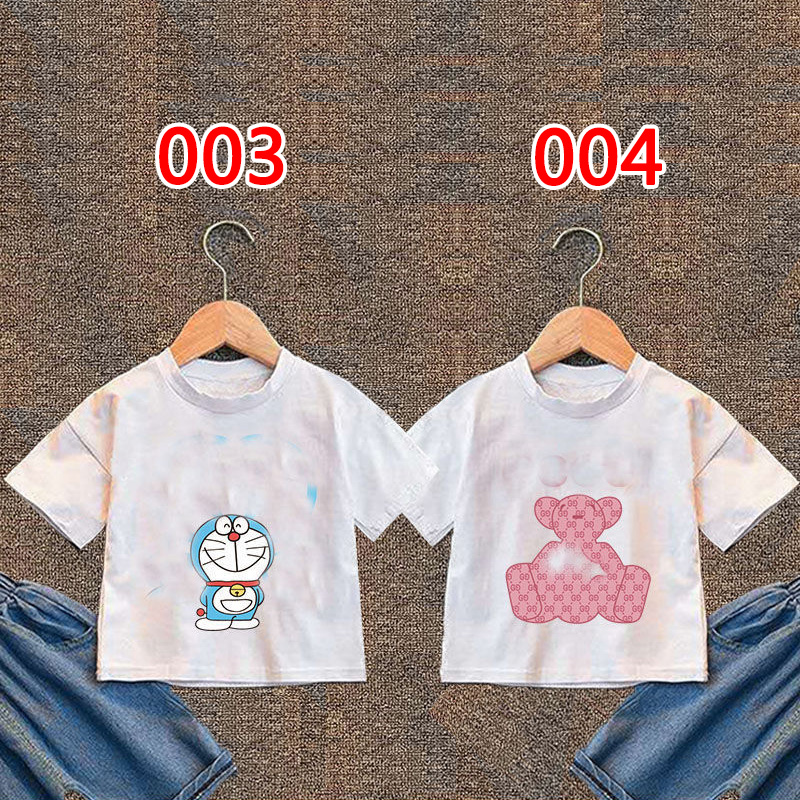 2021グッチブランド半袖キッズｔシャツ