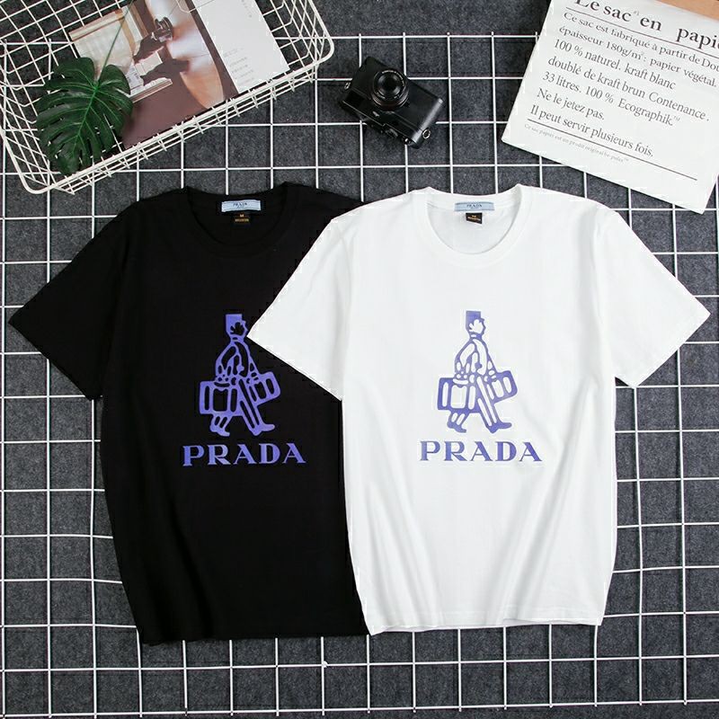 潮流コットン親子服Pradaカジュアルトップス