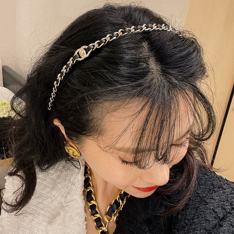 シャネルレディースおしゃれヘアアクセサリーブランドパロディChanel 上品 高級感 ヘアバンド スペシャルかわいい女 髪飾り