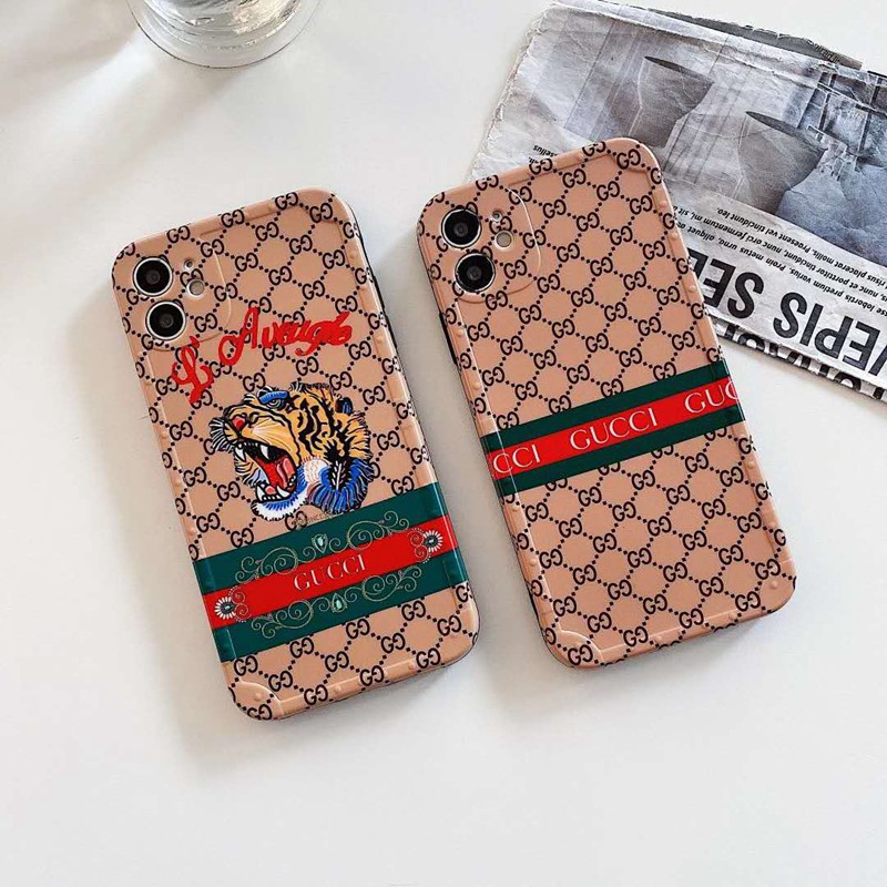 Gucci/グッチブランドiphone 12/12 mini/12 pro/12 pro maxケース 韓国風 男女兼用 iphone 7/8