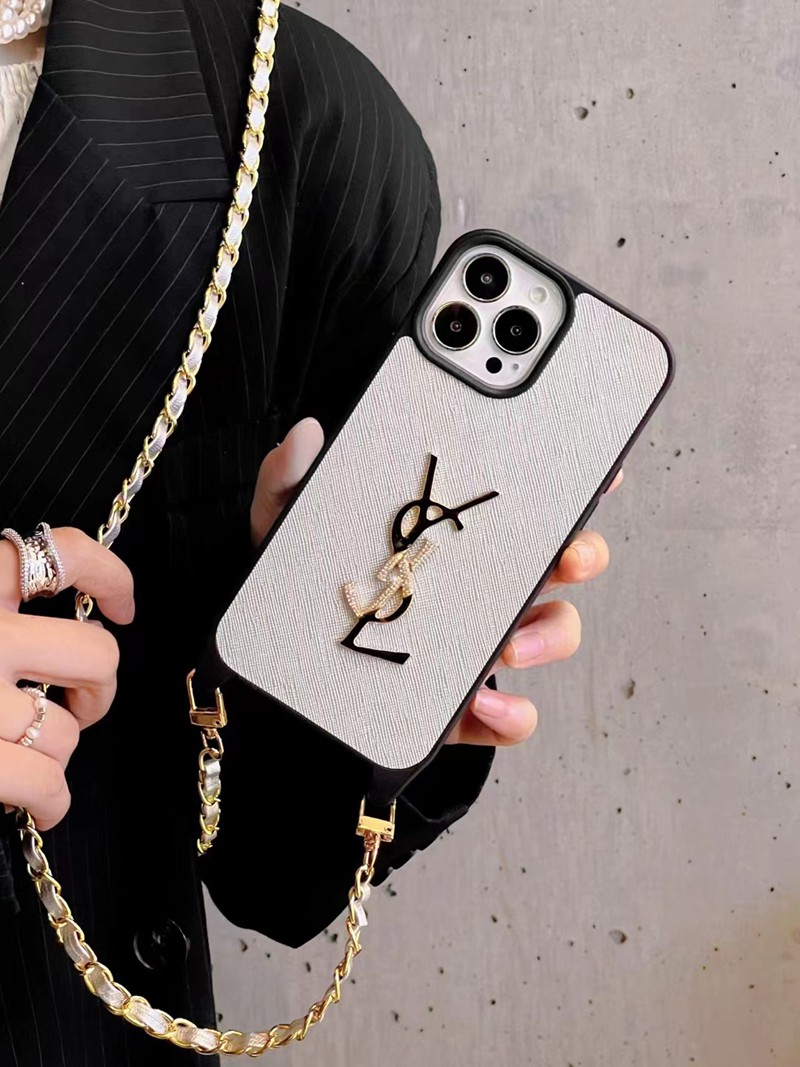 Ysl イブサンローランiphone15 plus 15 pro max ケース ハイブランド メンズiphone 13 14 15ケース 人気