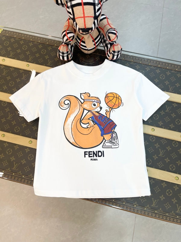ハイブランドFendi 半袖tシャツ男女兼用