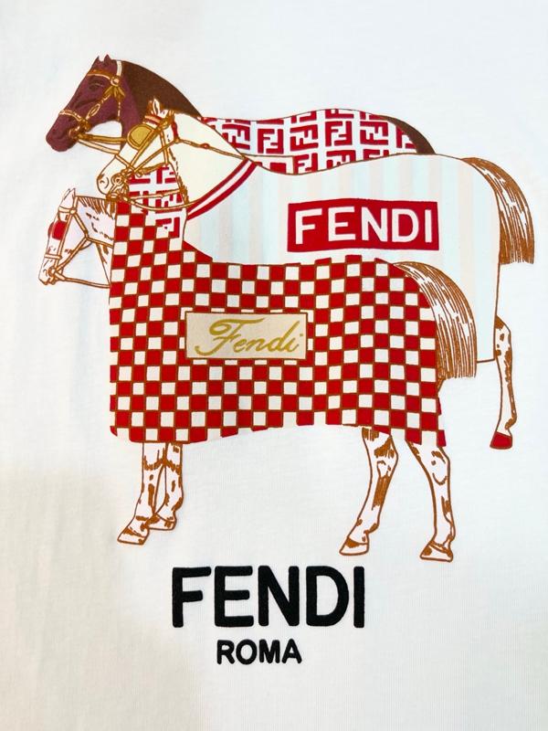 フェンディキッズ夏tシャツブランド