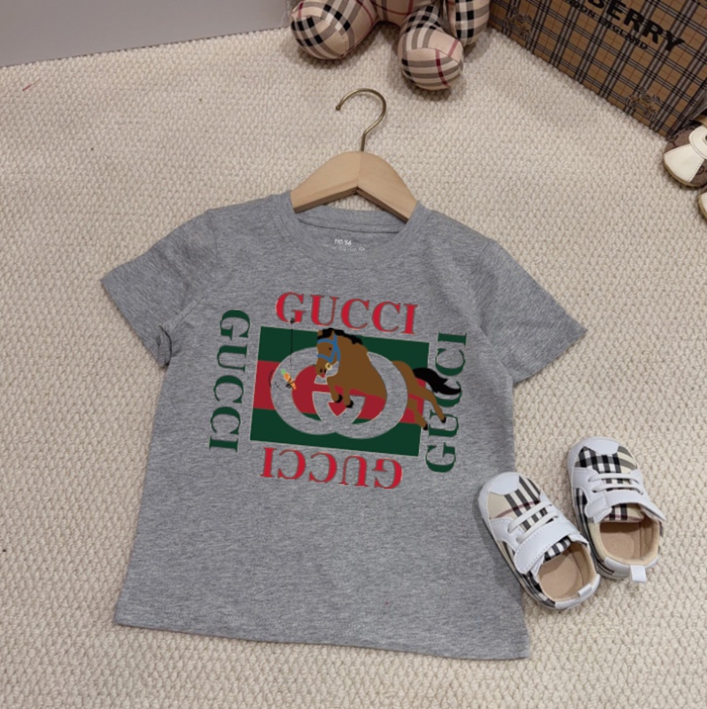 グッチ親子Tシャツカットソーペアカップル