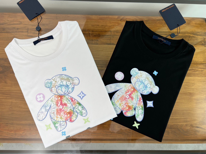 ルイヴィトン黒白tシャツ ユニセック