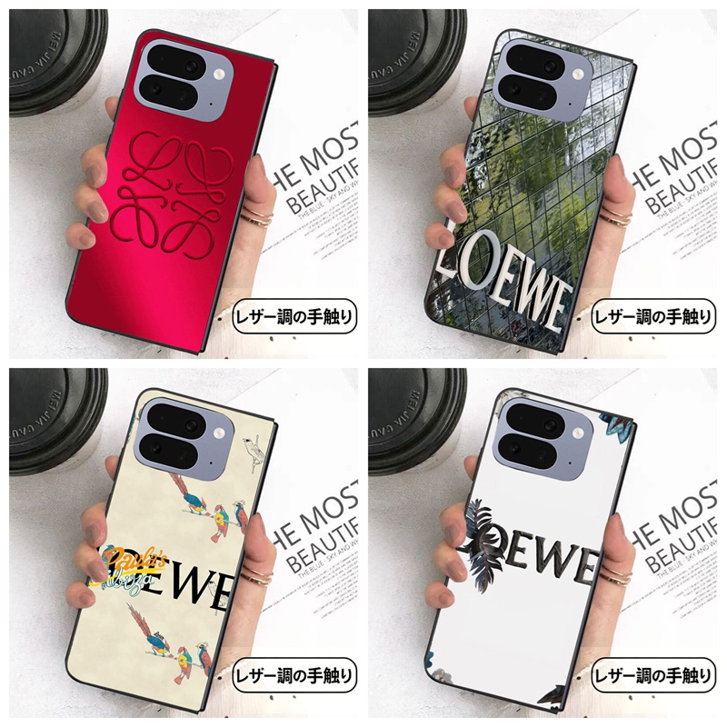 LOEWE グーグル ピクセルPro 11 10 9 fold携帯カバー