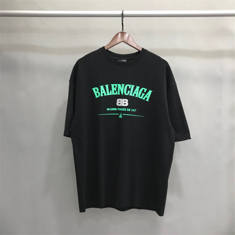 Balenciagaブランド半袖tシャツ夏