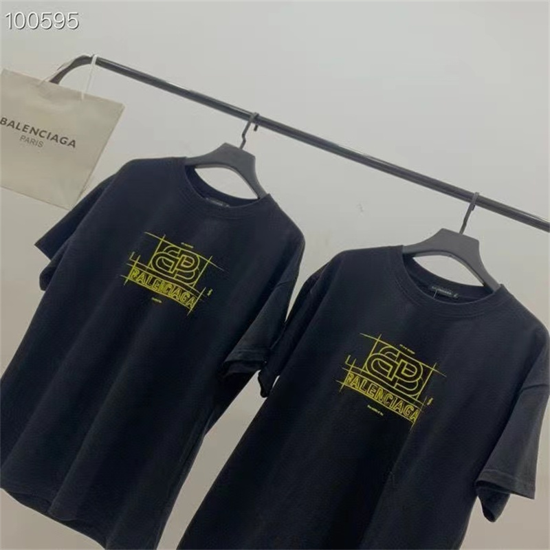 ハイブランドバレンシアガtシャツコットン肌に優しい