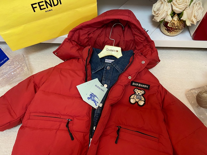 Burberry キッズ中綿コート