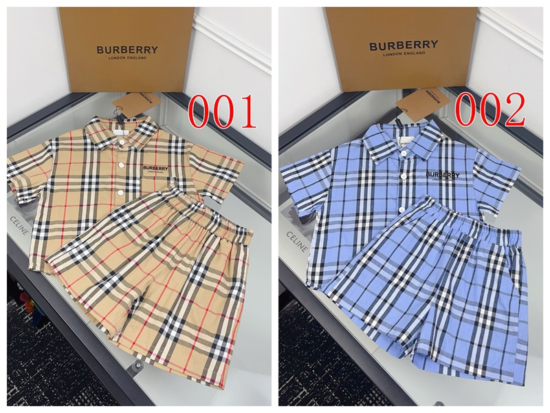 バーバリーキッズ服セットアップ