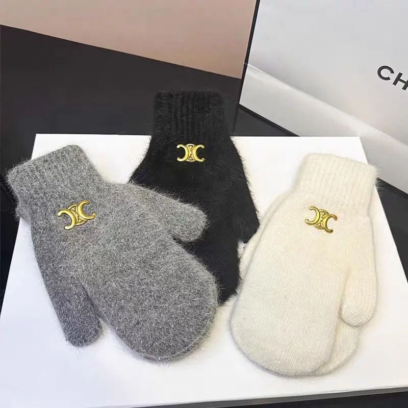 セリーヌ防寒グローブ レディース