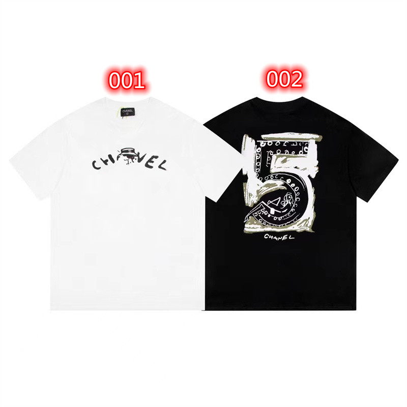 シャネルｔシャツハイブランドCHANEL レディースメンズ