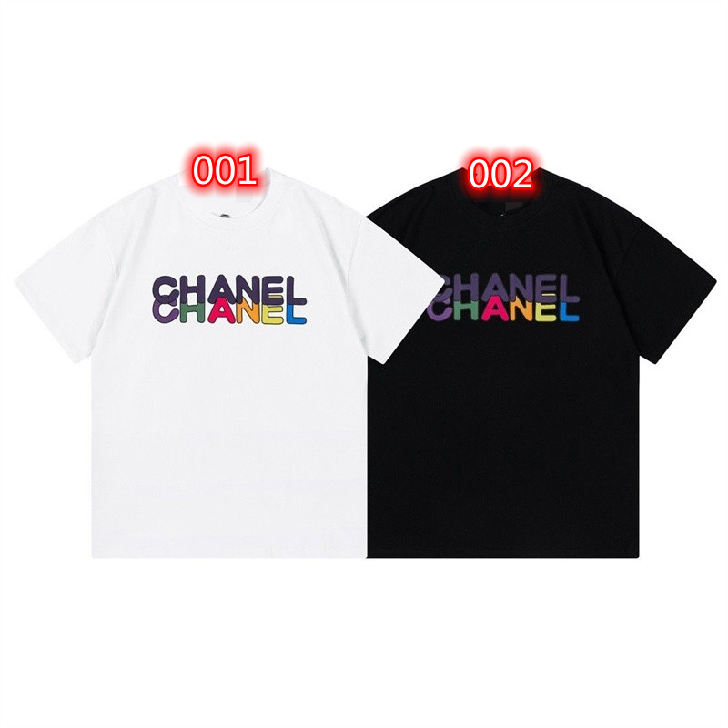 シャネルブランド tシャツ CHANEL 夏 レディースメンズ