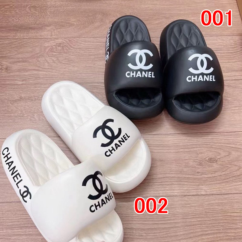 Chanel シャネルブランド スリッパ レディース お出かけ用サンダルファッション室内履き春夏