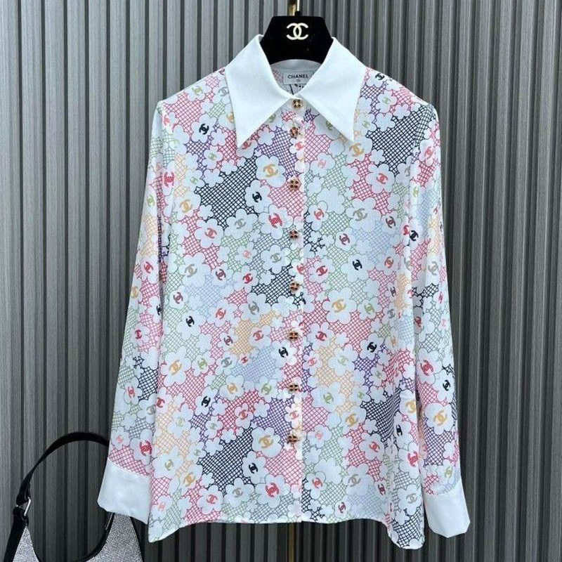 シャネル長袖シャツ