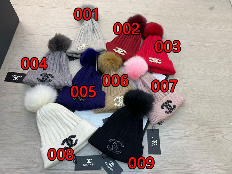 Chanel ニット帽 レディース