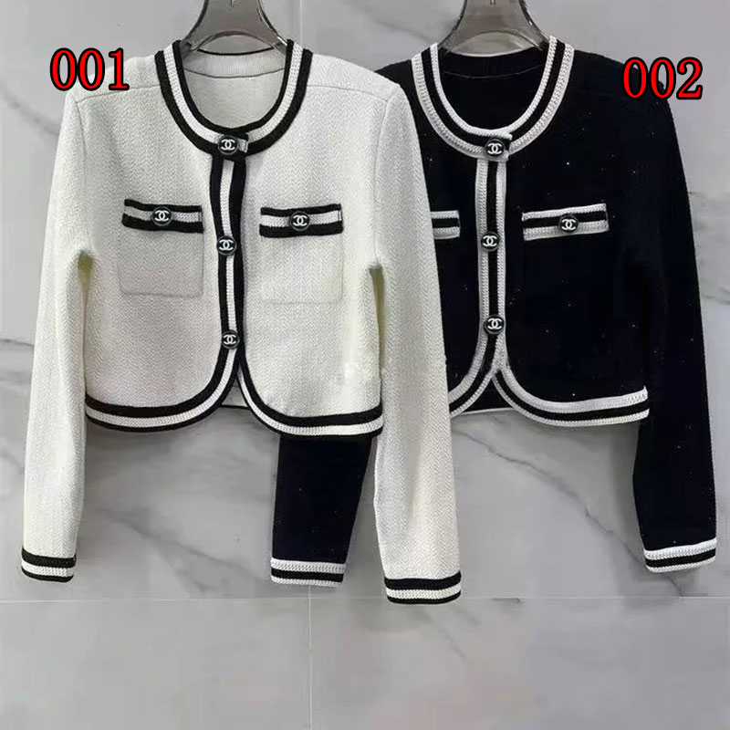 Chanelエレガントカーディガンレディース