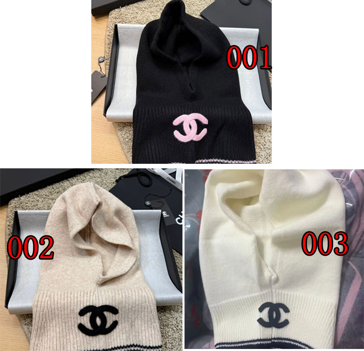 シャネルニットネックウォーマー