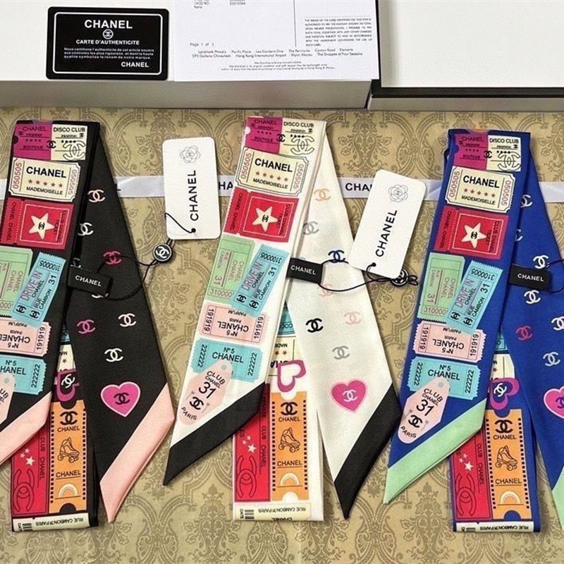 Chanel 細長ストール