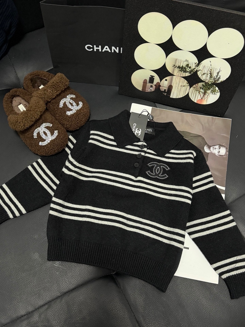 シャネル子供セーター カジュアル