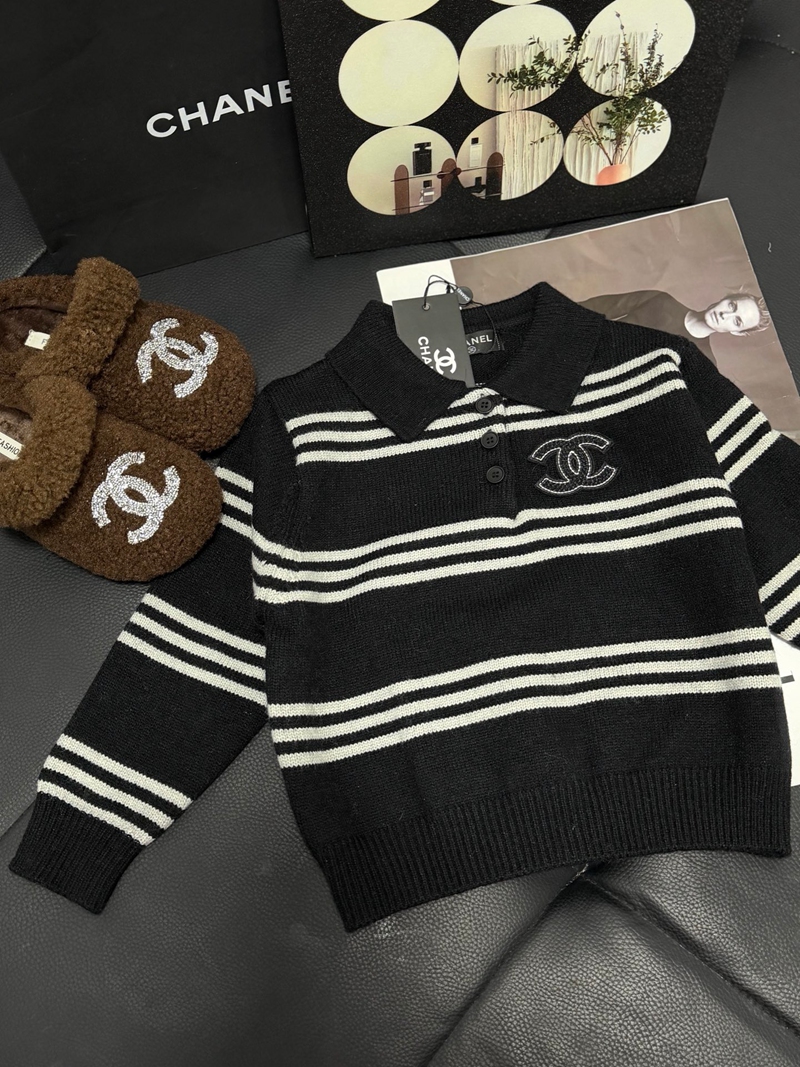Chanelキッズニットセーター