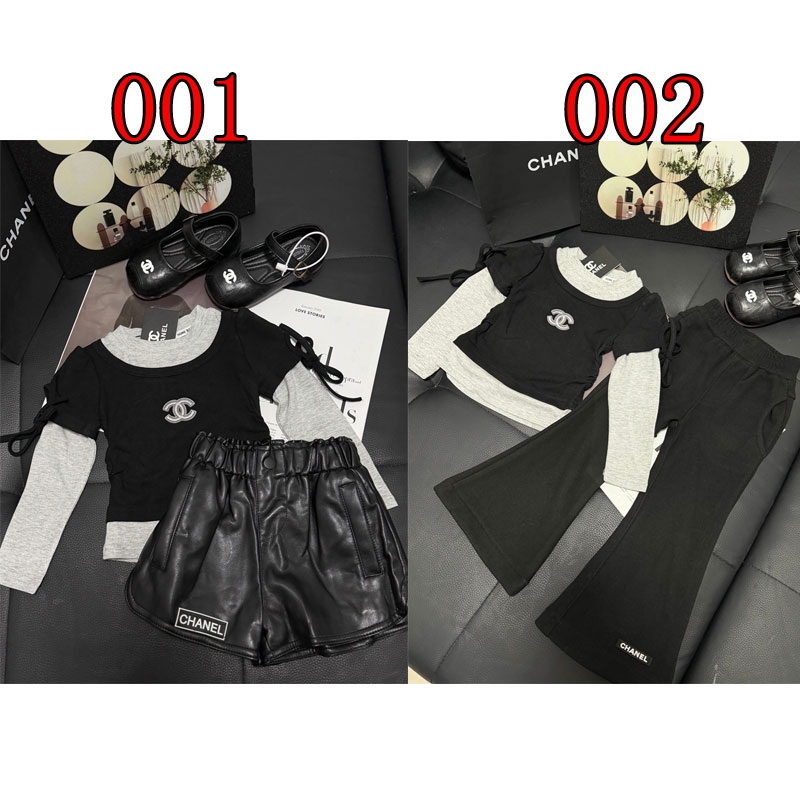 シャネル長袖ｔシャツキッズ服