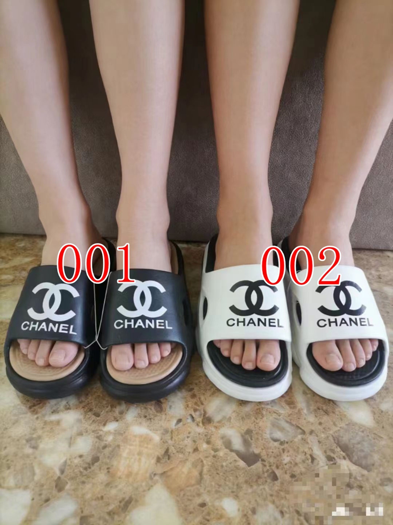 シャネル夏用スリッパ レディース 