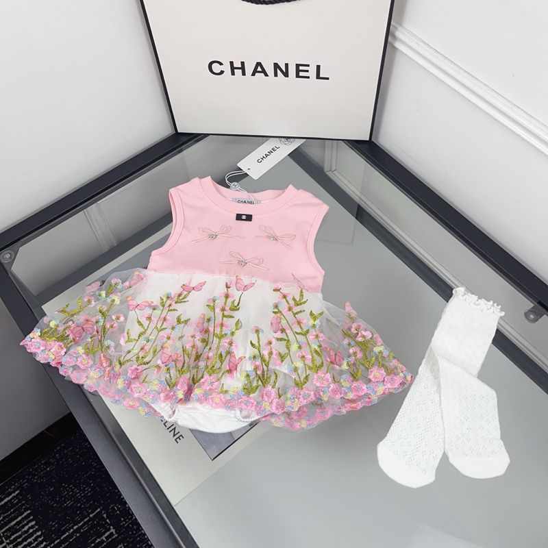 シャネルベビー服ロンパース かわいい