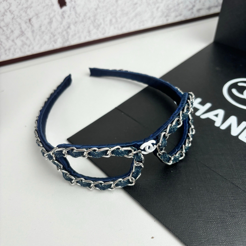 ブランドChanelネガネ型カチューシャ